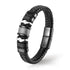Lederarmband Herren Paare Unisex Magnetverschluss edelstahl Angebot Uniqal